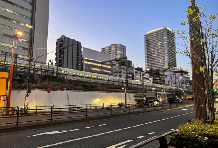 FRiENDS周辺の街並み